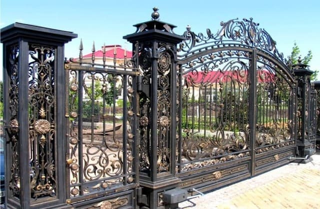 кованые и сварные ворота Дзержинский
